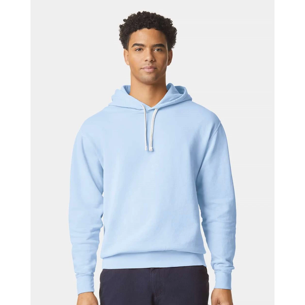 Unisex Garment-Dyed Lightweight Hooded Sweatshirt - 1467 1