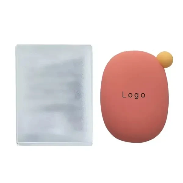 Customizable Reusable Egg Shaped Silicone Hand Warmers 1
