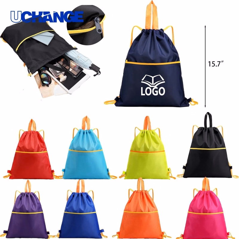 420D Waterproof Drawstring Backpack