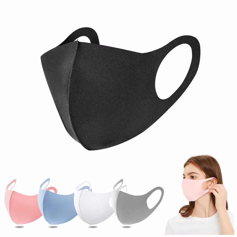 1ply Adults Reusable Washable Dustproof Face Mask
