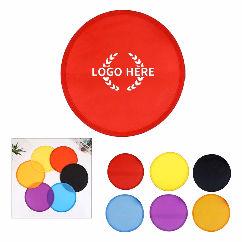 Foldable Round Nylon Hand Fan for Outdoor Activities