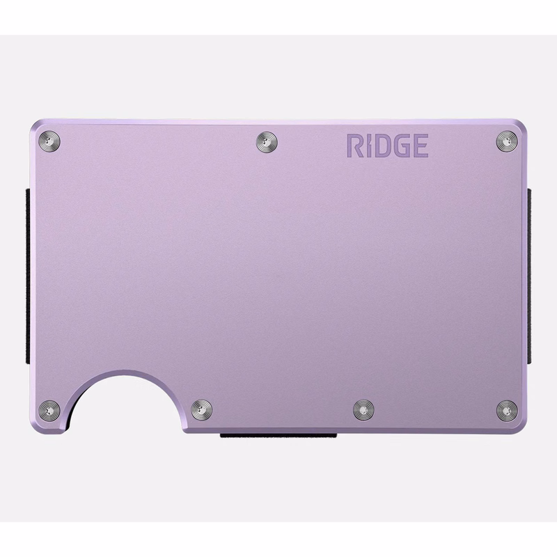 RIDGE® Slim Aluminum RFID Wallet with Cash Strap