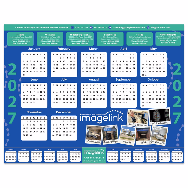 Repositionable Multipurpose Calendar