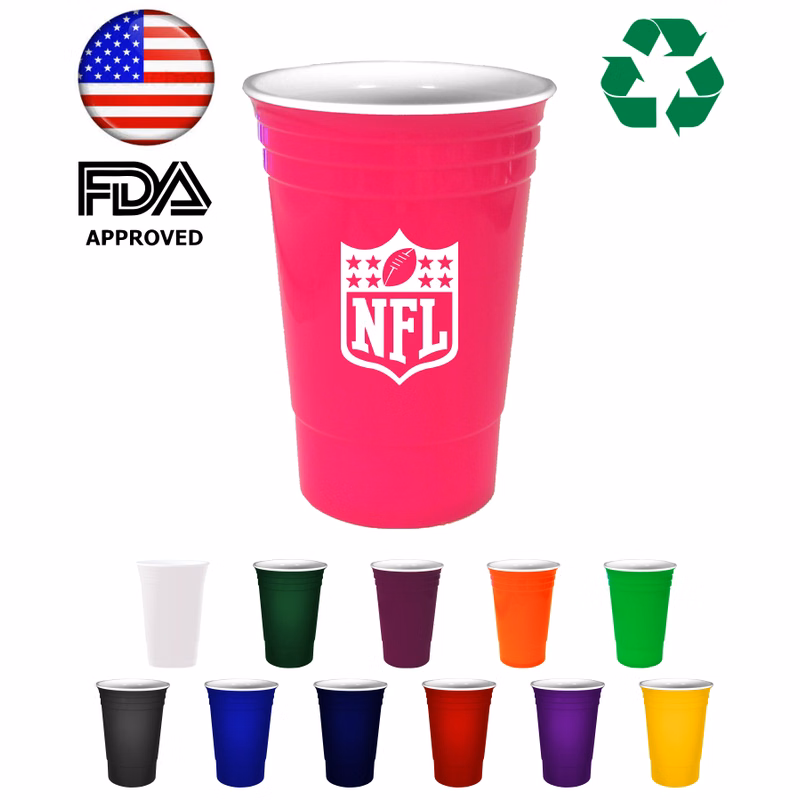 USA Made 16 oz. Double Wall Stadium Cup