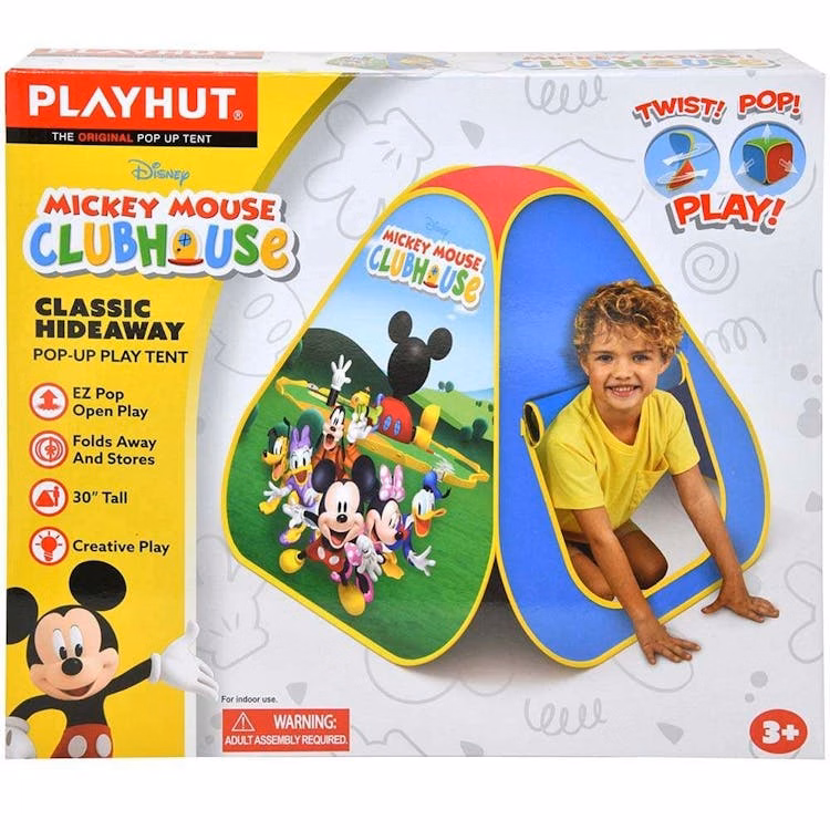 Mickey Mouse Clubhouse Pop-Up Play Tent - Ages 3+