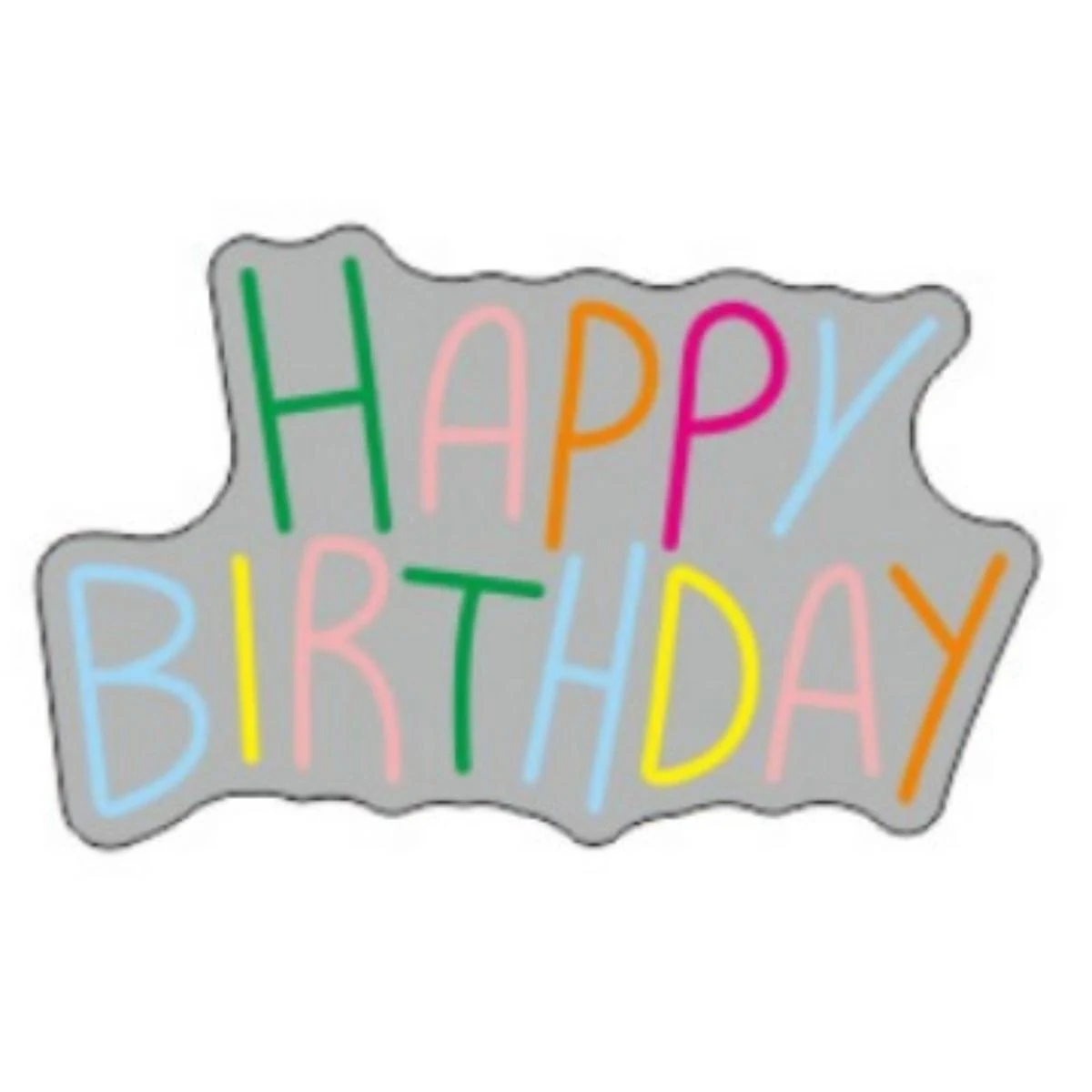 Happy Birthday LED Neon Light 1