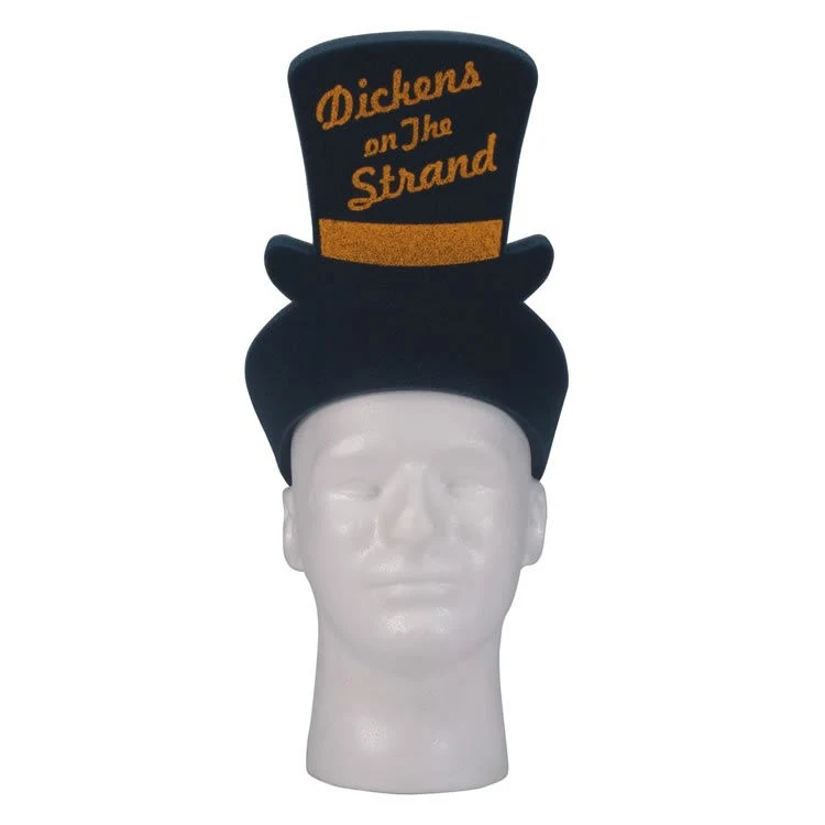14" Foam Top Hat Visor 1