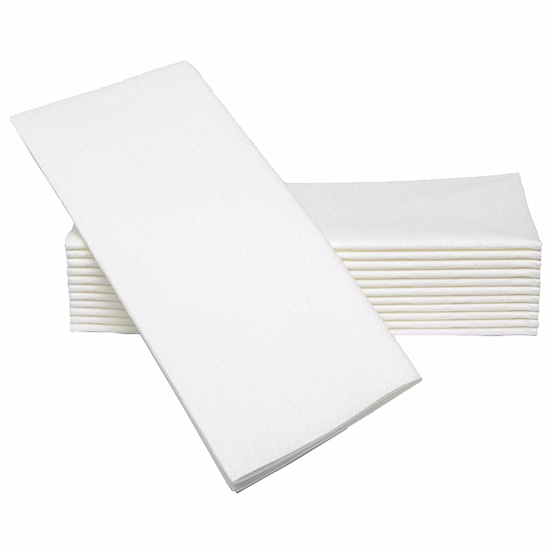 100-pack 1/6 1-ply 12" x 12"(unfold) Disposable Absorbent Paper Napkins