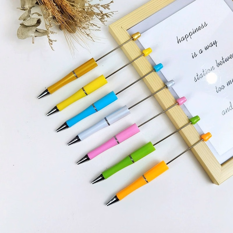Plastic Bead-Enhanced Ball Pen