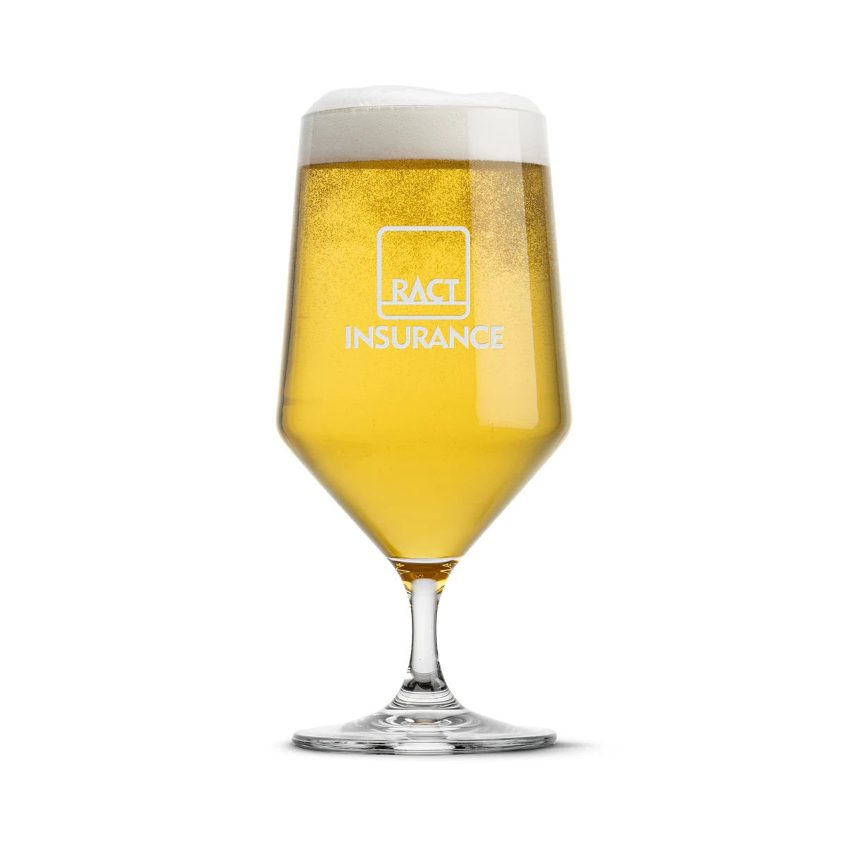 Tucson Beer Glass - Deep Etch 1