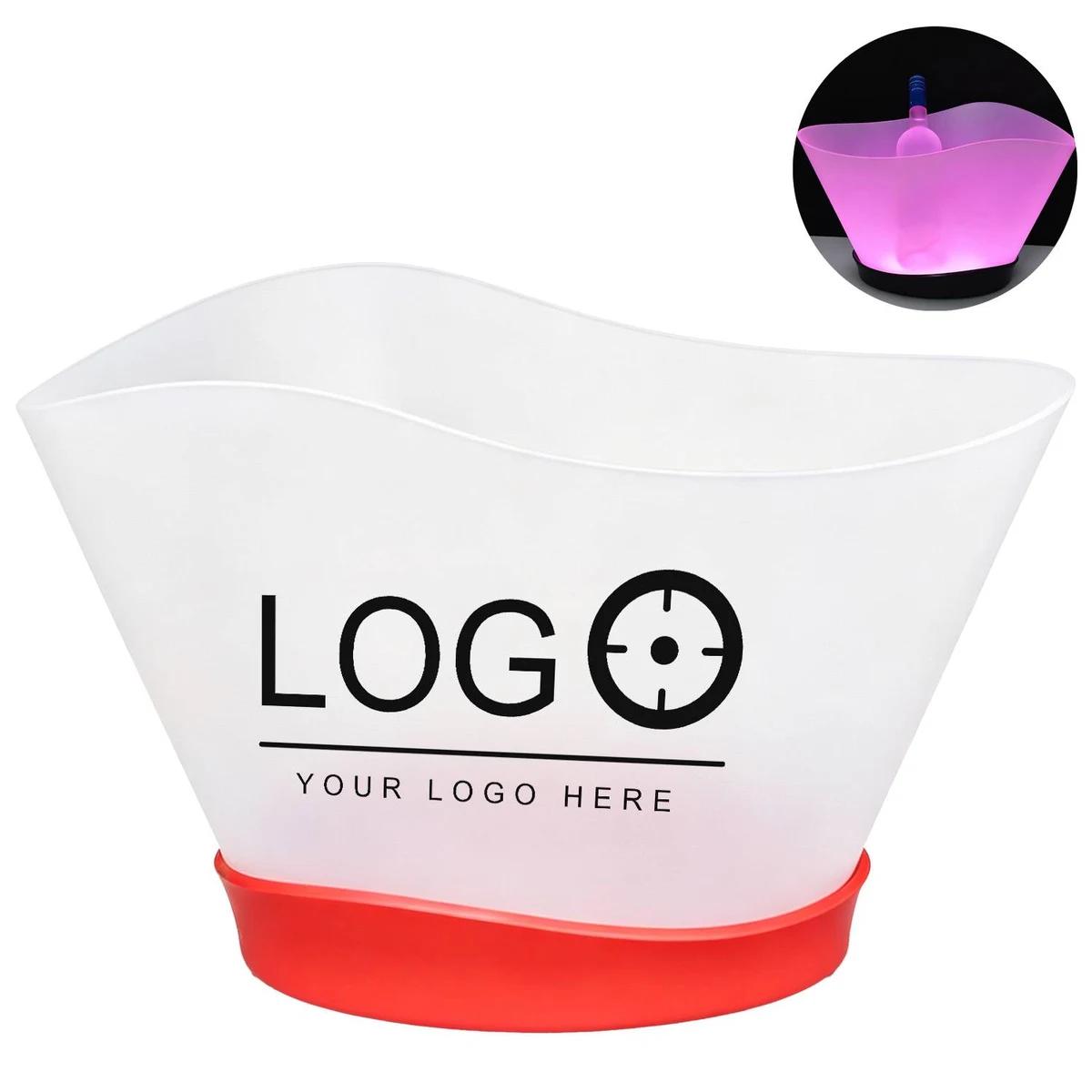 12L LED Light up Ice Bucket 1