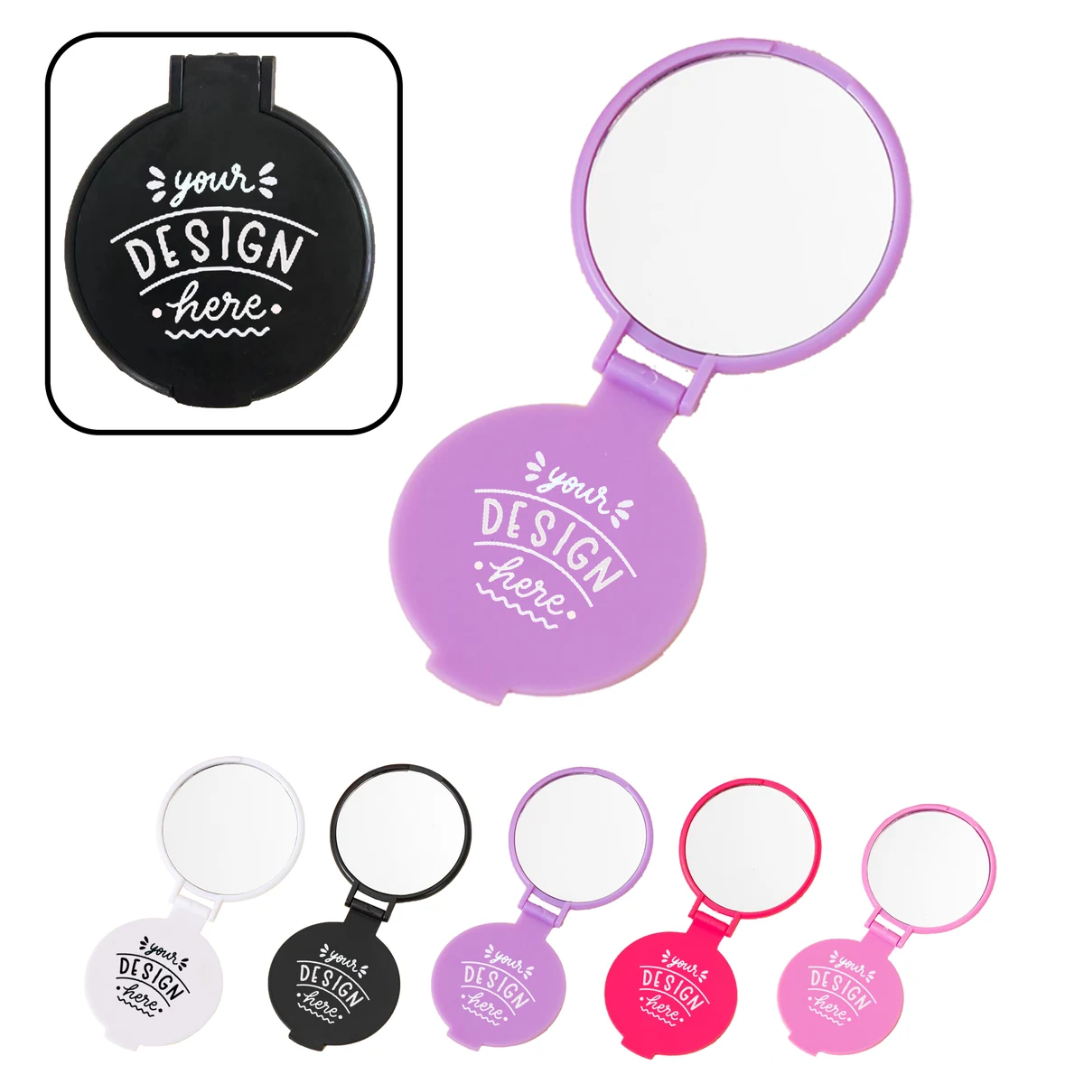 MOQ 20 PCS Custom Folding Mirror 1