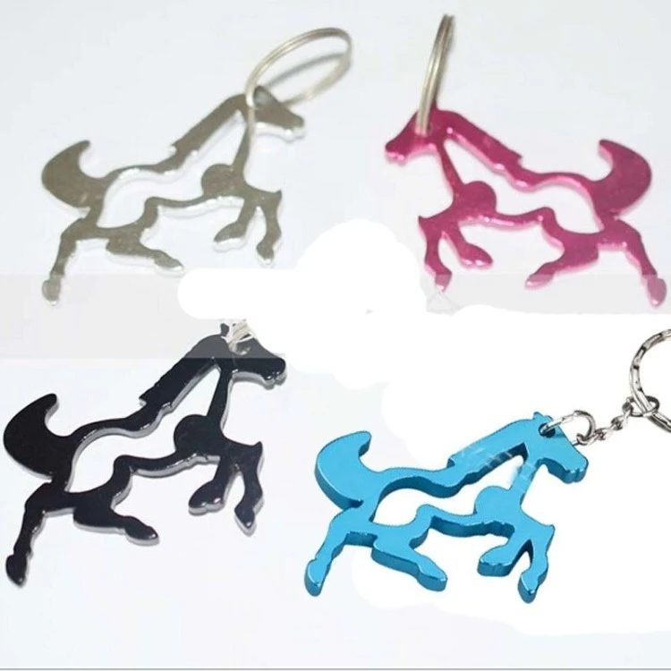 Aluminum Bottle Opener with Keychain 1