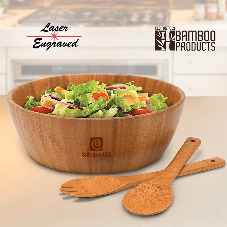 BAMBOO SALAD BOWL