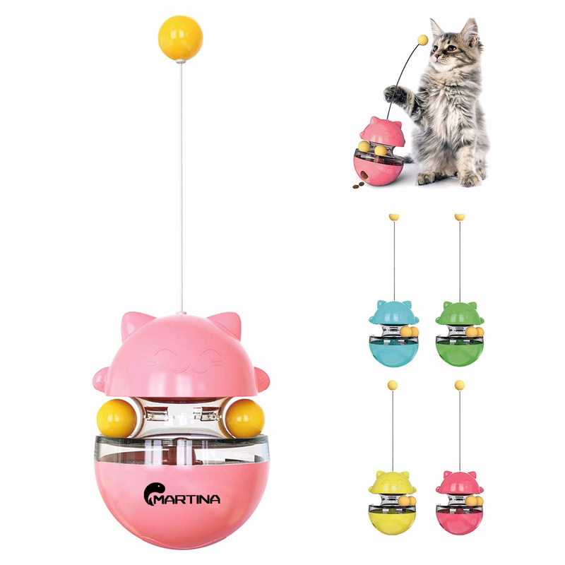 2 in 1 Cat Treat Dispenser Toy