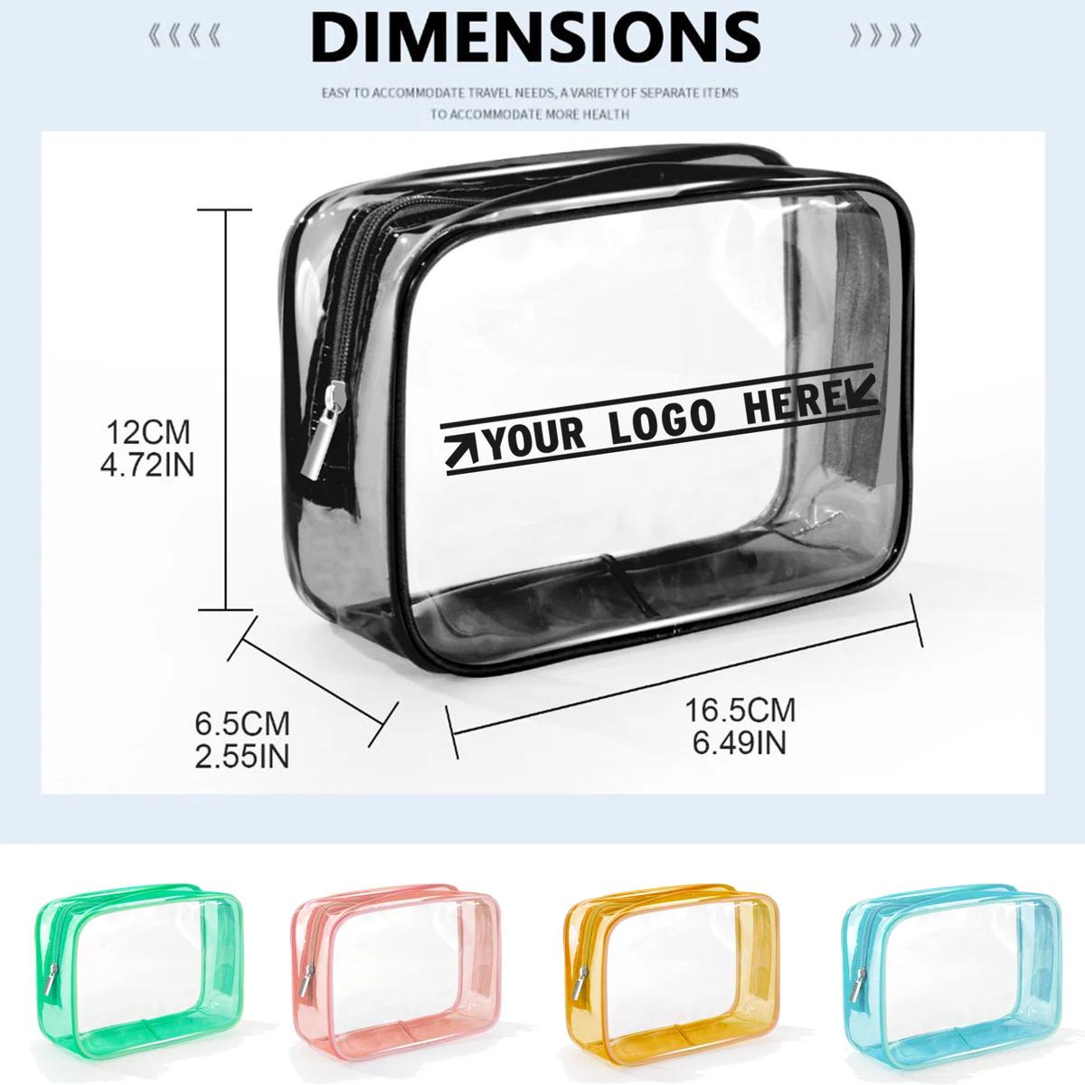 Multifunctional Storage Clear Makeup Bag 1