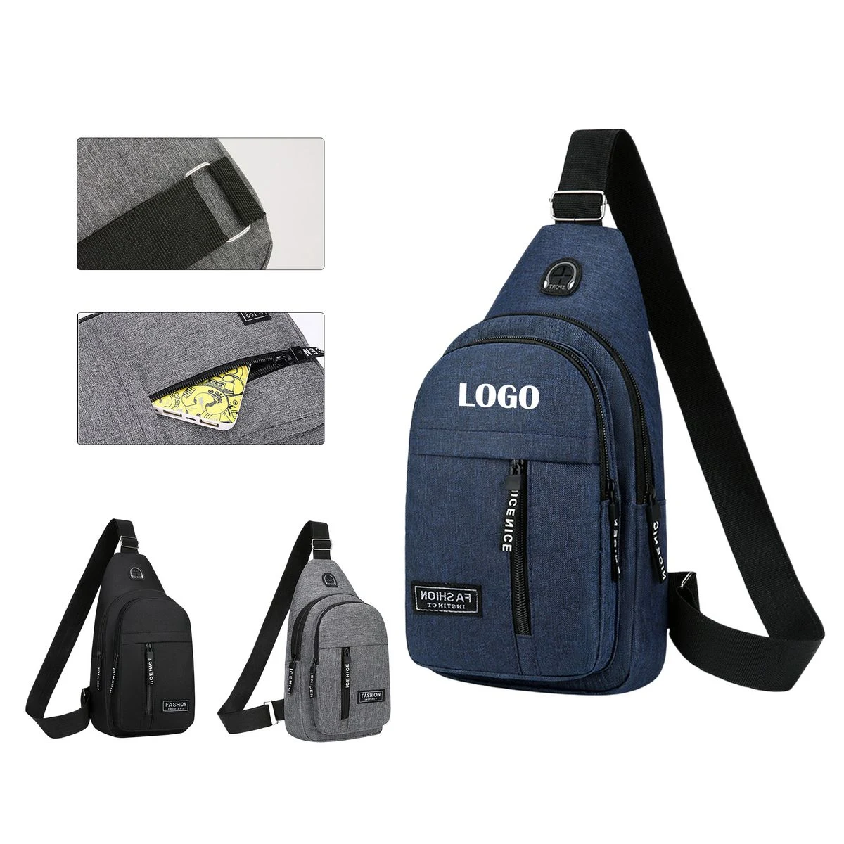 Oxford Outdoor Crossbody Chest Pack 1