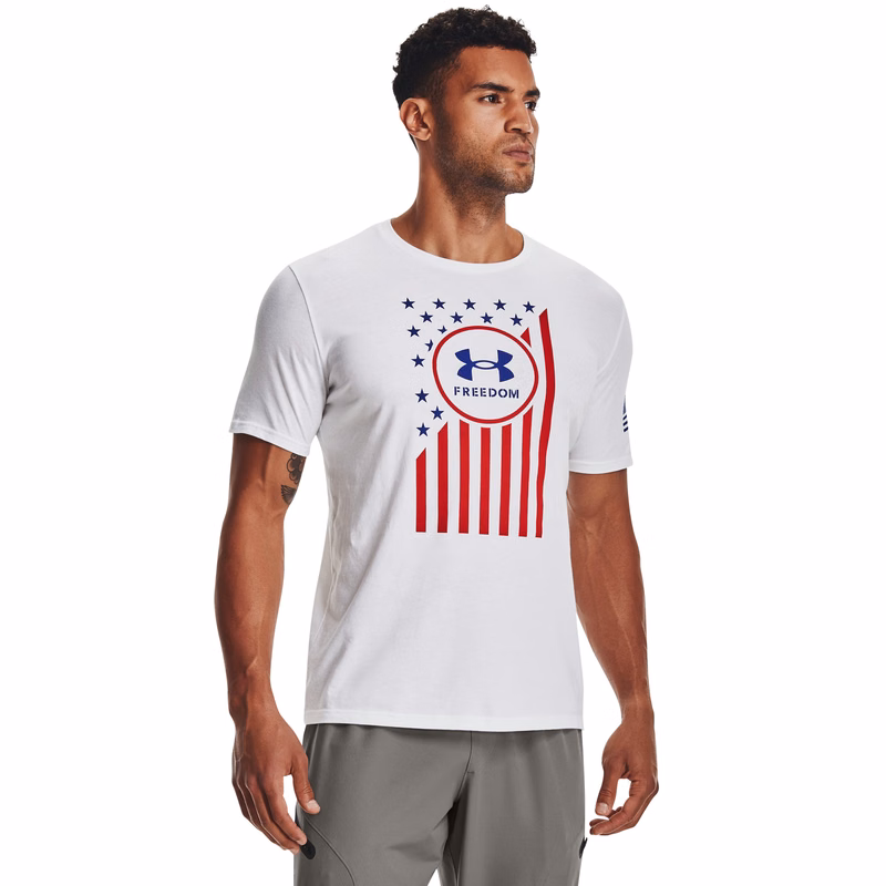 Men's UA Freedom Chest Flag T-Shirt 