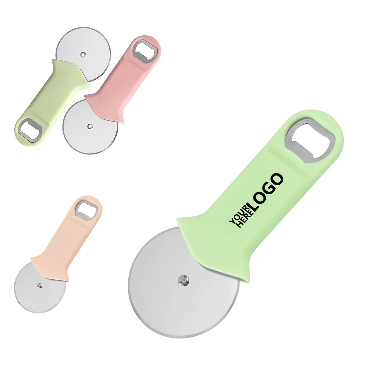 All-In-One Stainless Steel Pizza Slicer 1