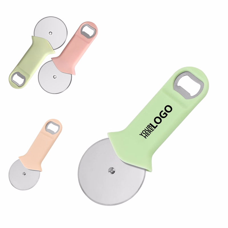 All-In-One Stainless Steel Pizza Slicer