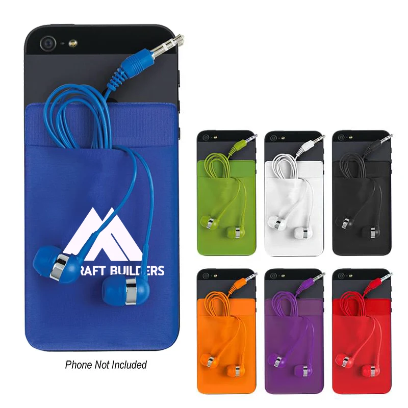 Attachable Card and Earpiece Holder 1