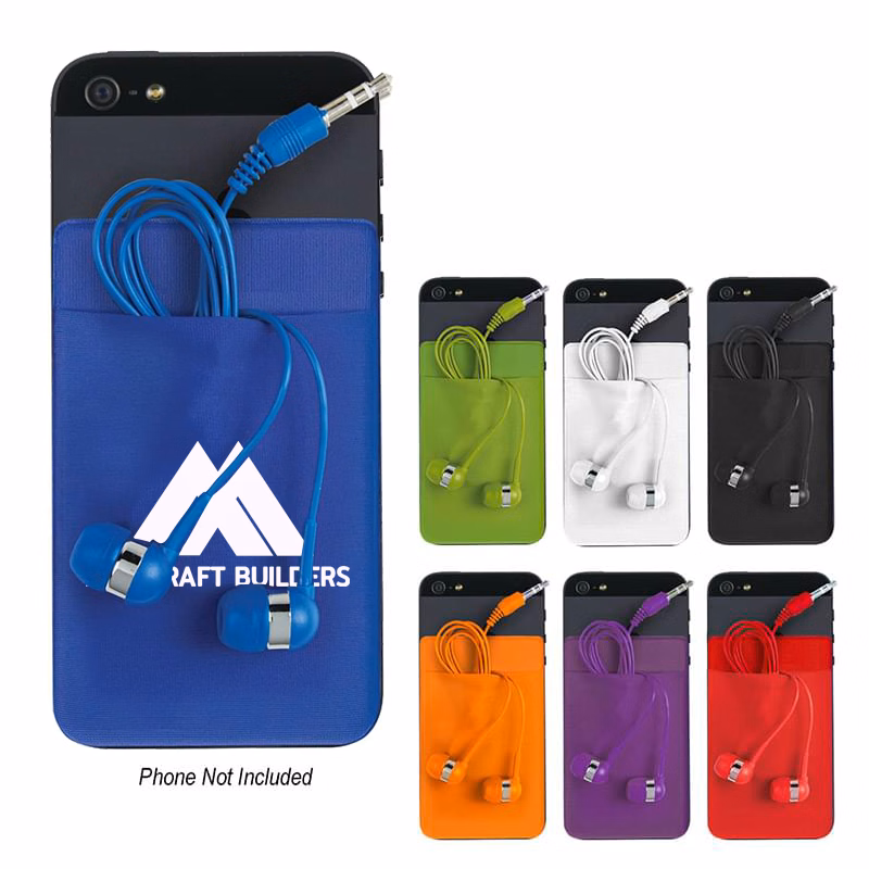 Attachable Card and Earpiece Holder