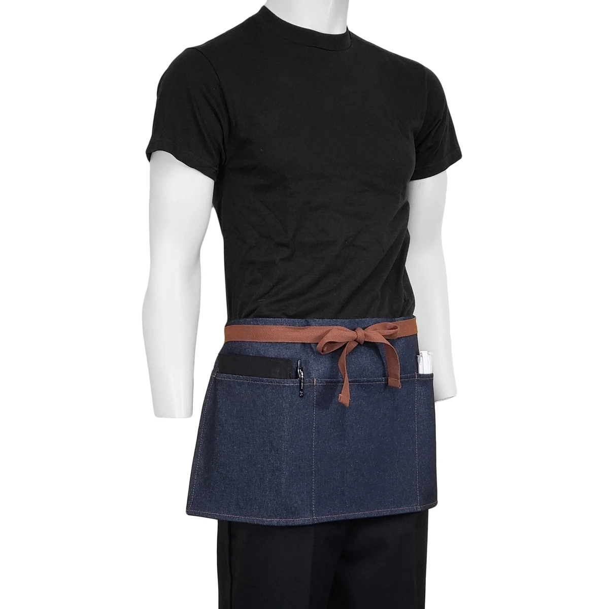 Denim Half Bistro Apron 1