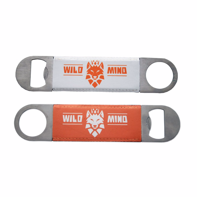 Sublimated Cloth Metal Bottle Opener (1.5" x 7")