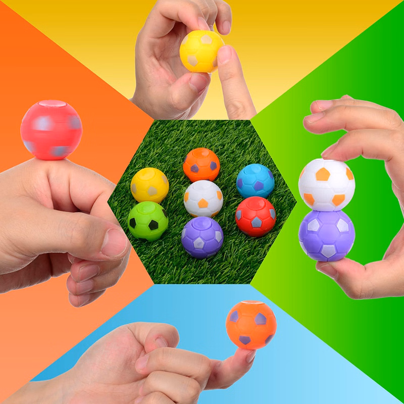 Mini Fidget Spinners Soccer Ball Toys for Kids