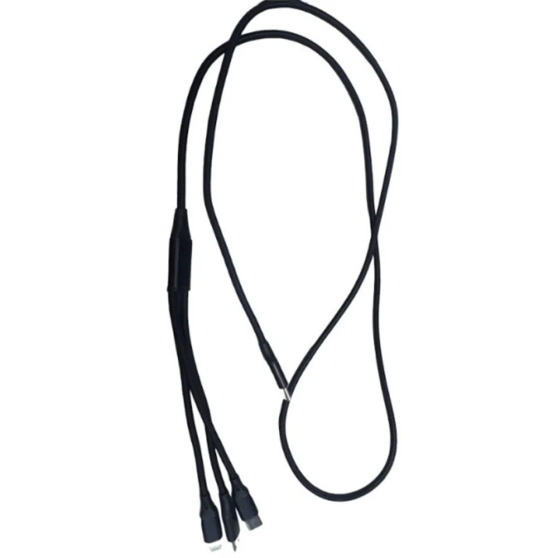 3-1 USB/Type C Nylon Braided Charging Cable 1