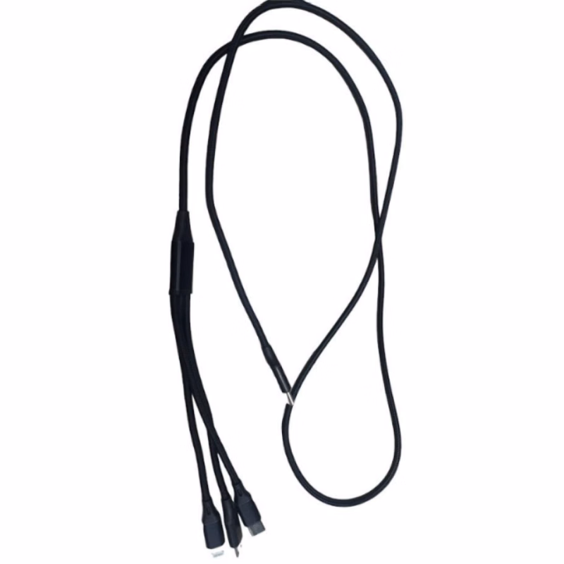 3-1 USB/Type C Nylon Braided Charging Cable