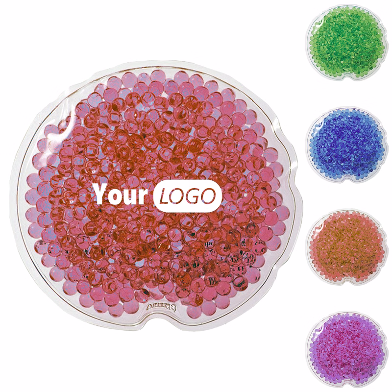 Pvc Versatile Round Gel Beads Hot/Cold Pack For Pain Relief