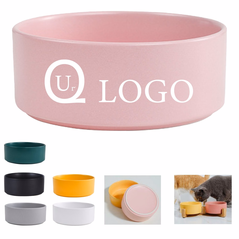 8.45 Oz Ceramic Pet Bowl