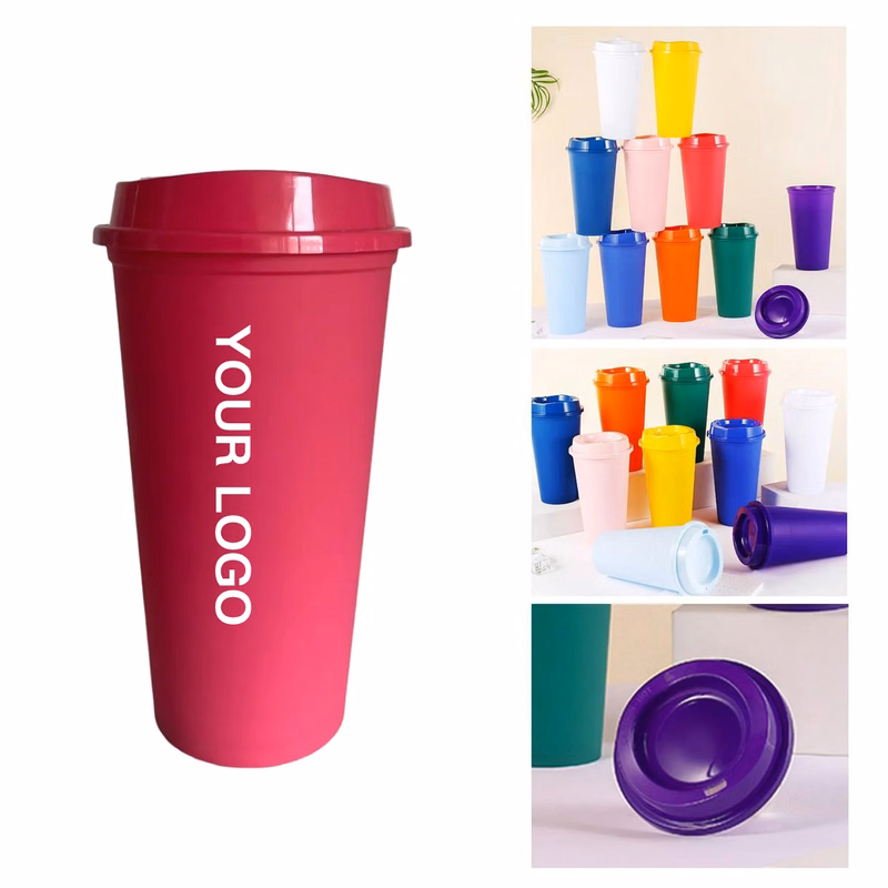 16oz Polypropylene Party Cup with Leak Proof Lid