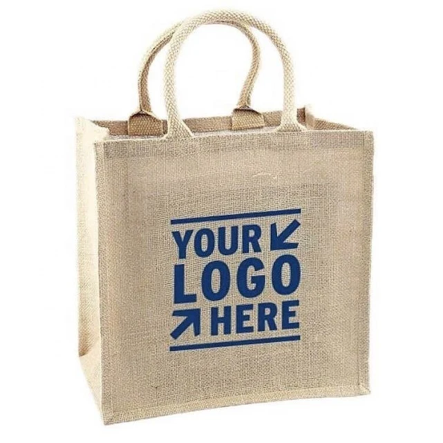 Canvass Gift Bag, custom tote bag with logo imprint 1