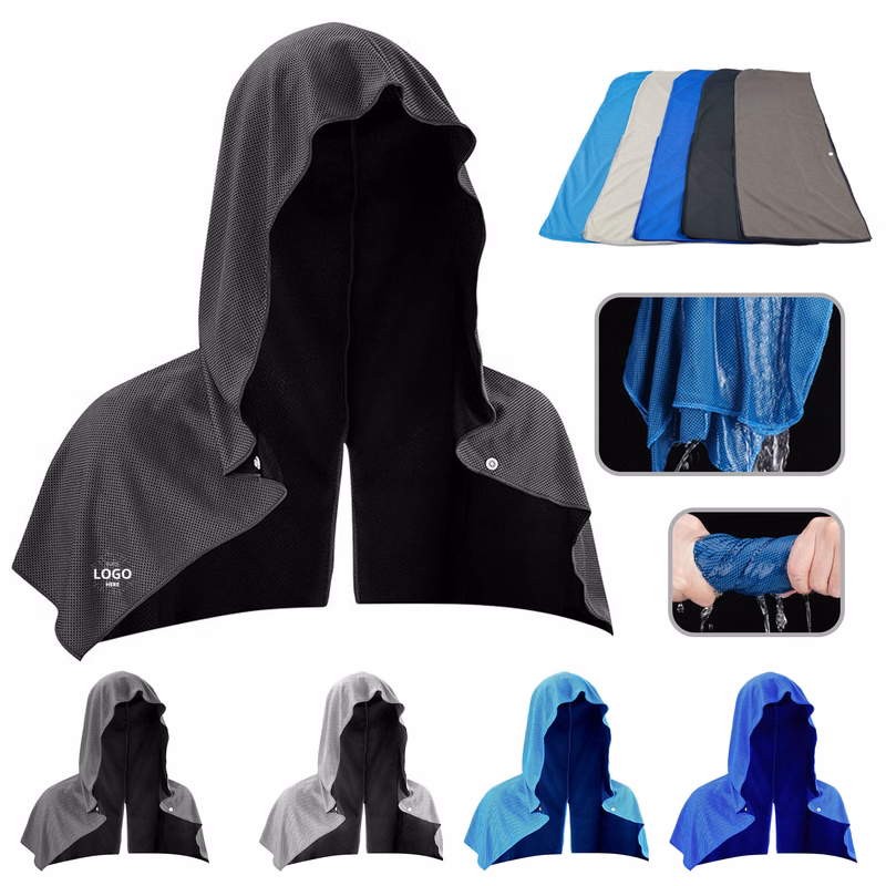 Absorbent Quick Drying U-Shaped Hooded Towel