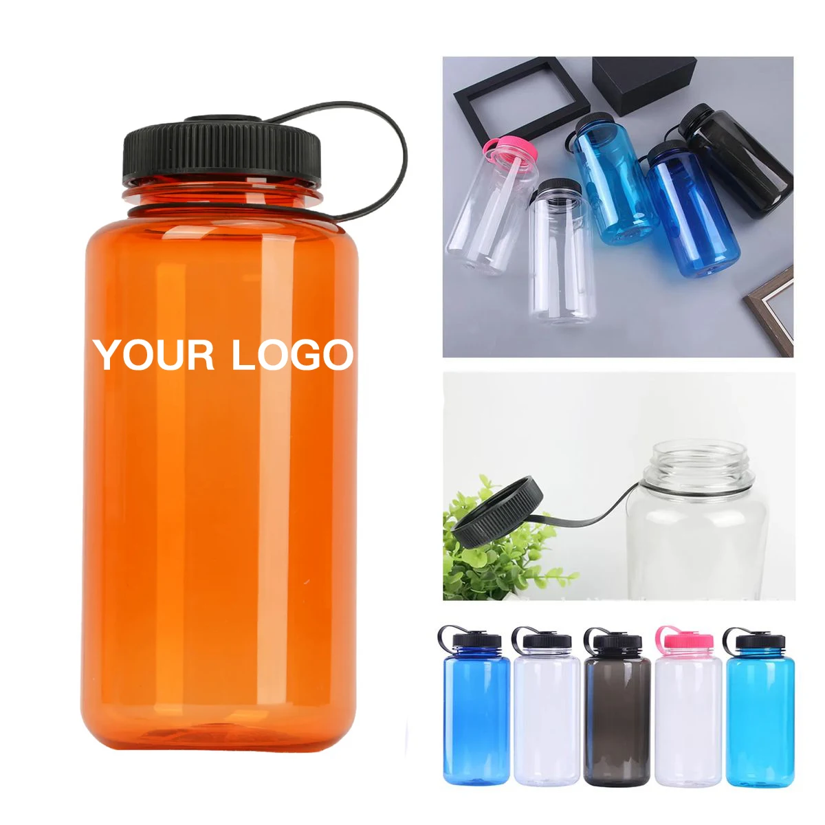 Lightweight 32oz Sports Bottle with Secure Cap 1