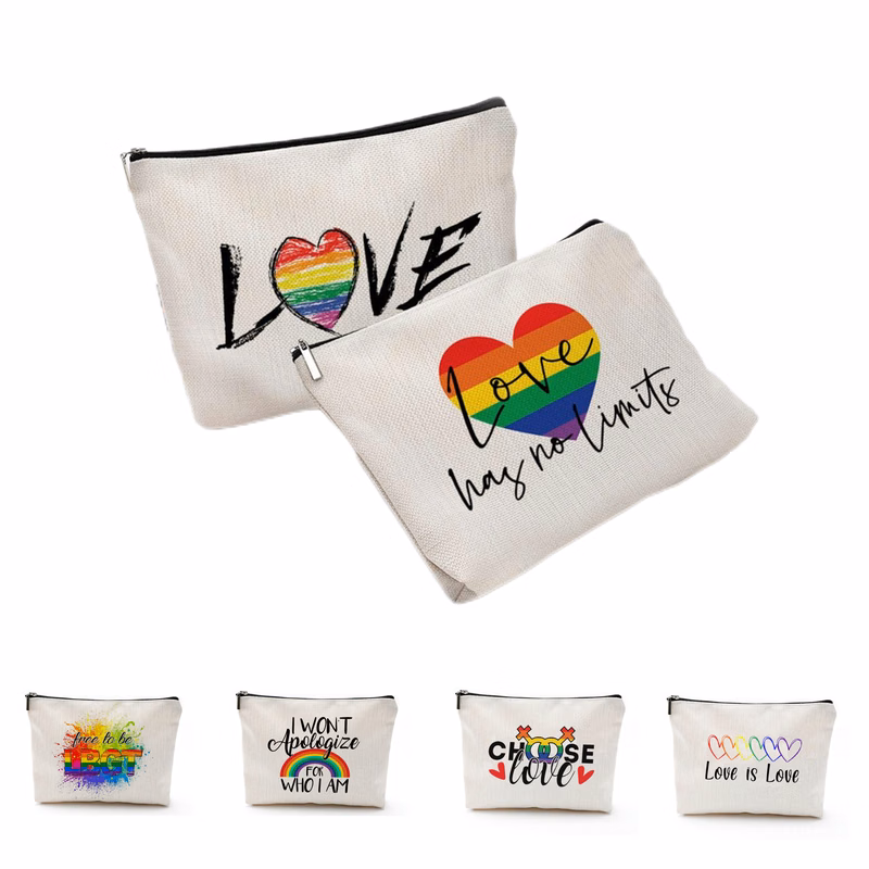 Pride Travel Zipper Pouch