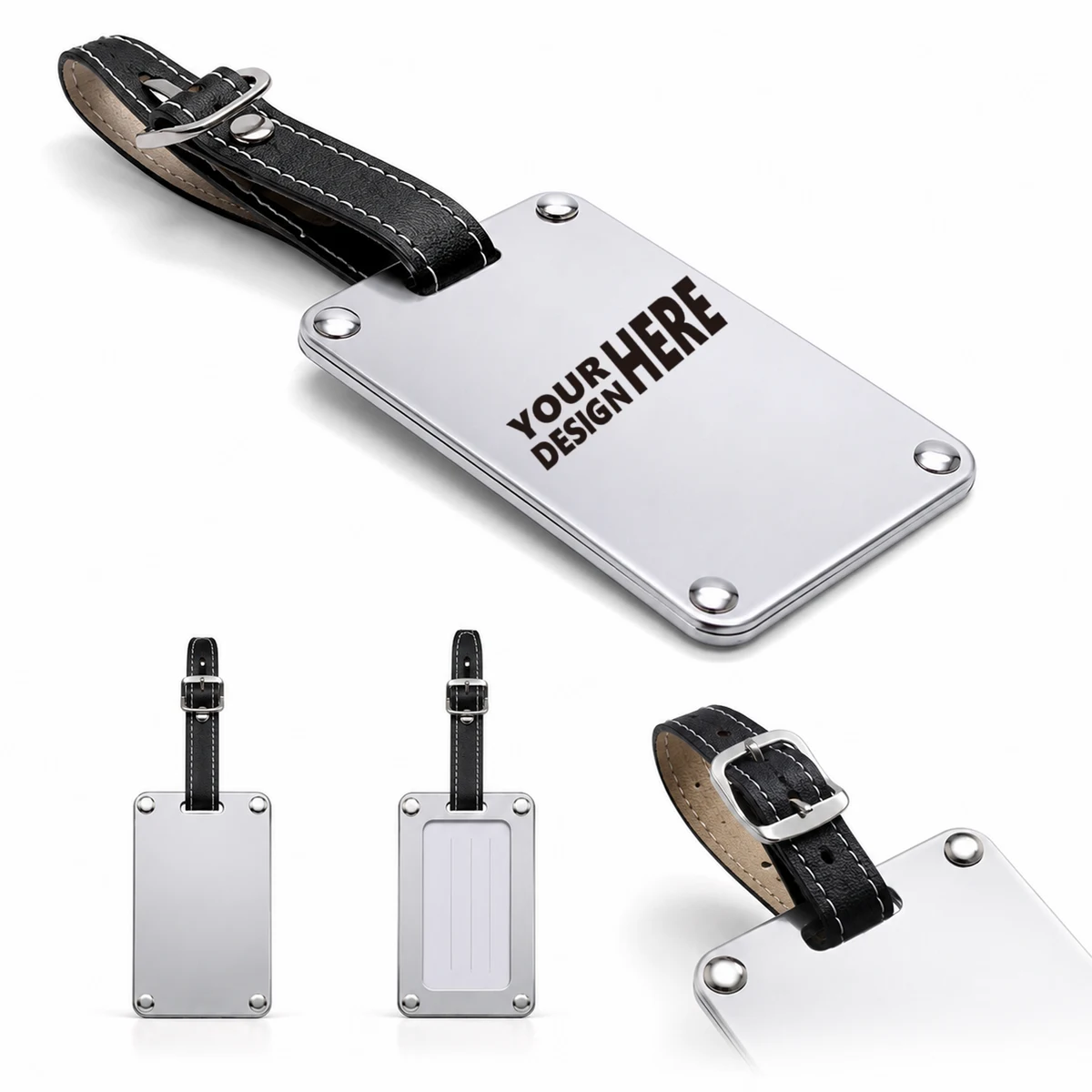 Metal Travel ID Tag 1