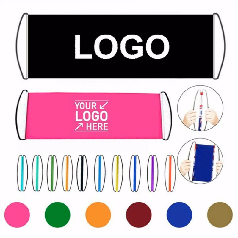 Advertising Retractable Hand Held Scrolling Banner