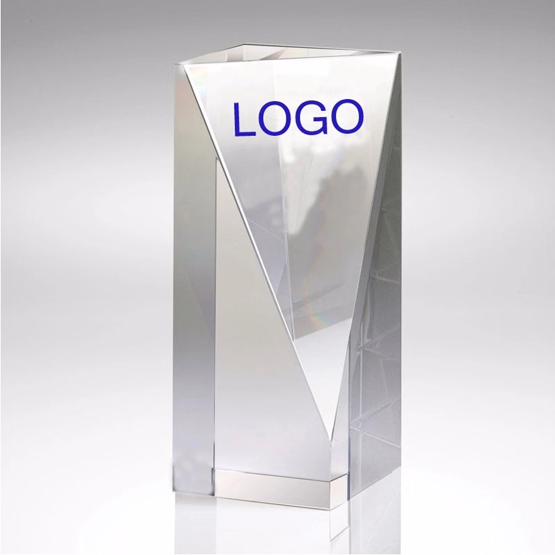 Wedge-Cut Crystal Blocks Awards