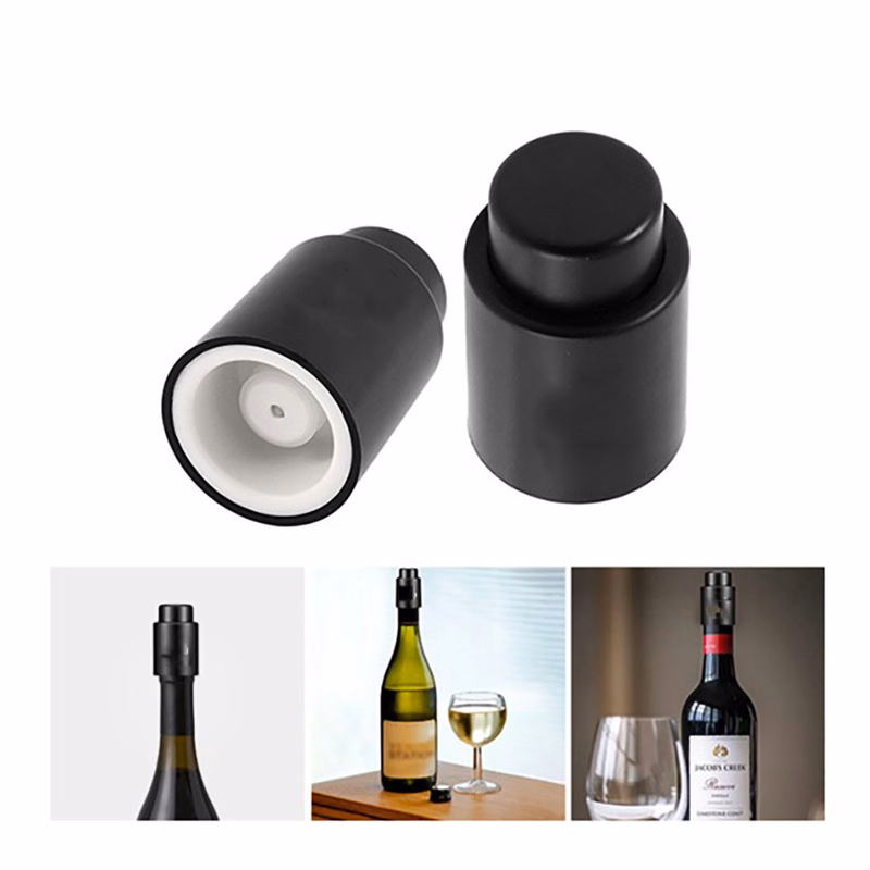Plastic Press Wine Bottle Stopper
