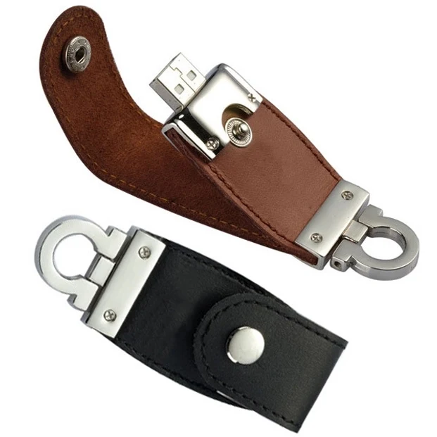 Custom Leather USB Stick Flash Drive 1