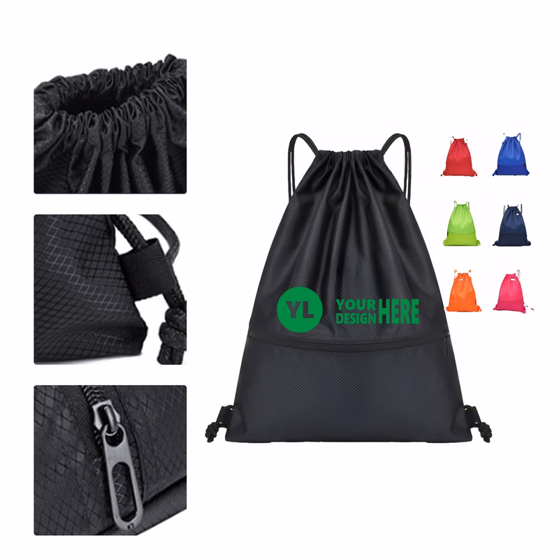 MOQ 50 Drawstring Backpack Simple Design