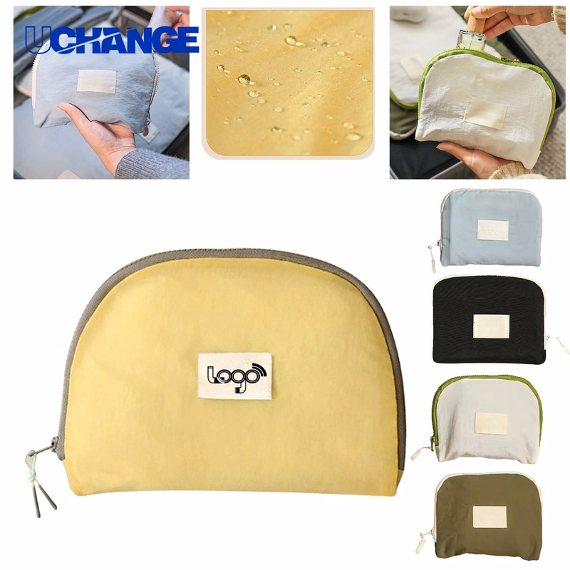 Compact Nylon Travel Storage Pouch Organizer