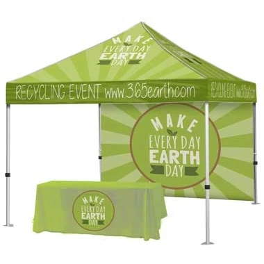 Event Tent Package #2 -Stent Tent + Throw + Full Back Wall 1