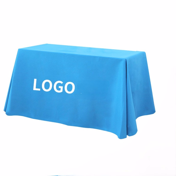 Custom Printed Polyester Advertising Tablecloth
