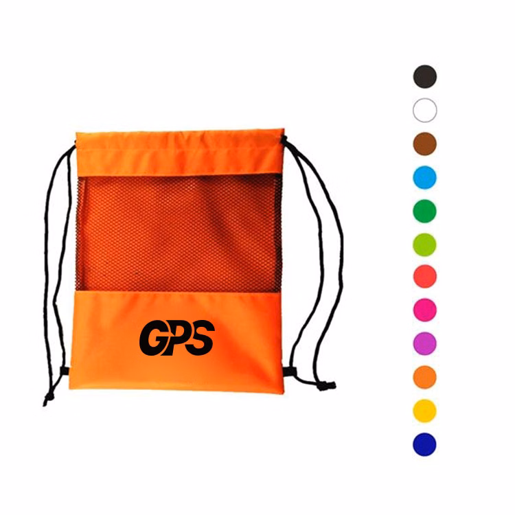 Mesh Panel Sling Bag