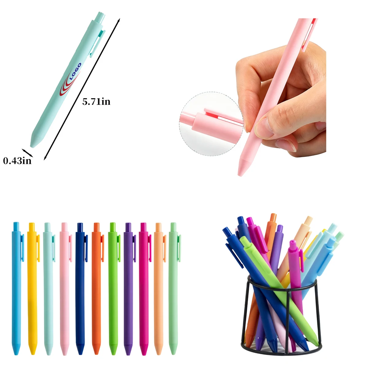 Macaron Color Gel Pens 1