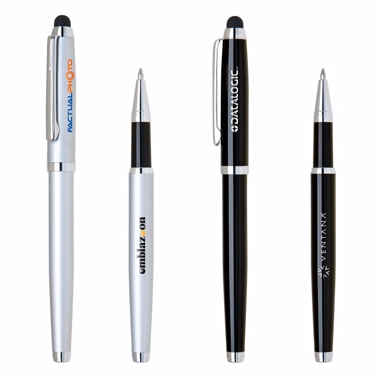 Brass Roller Ball Stylus Pen